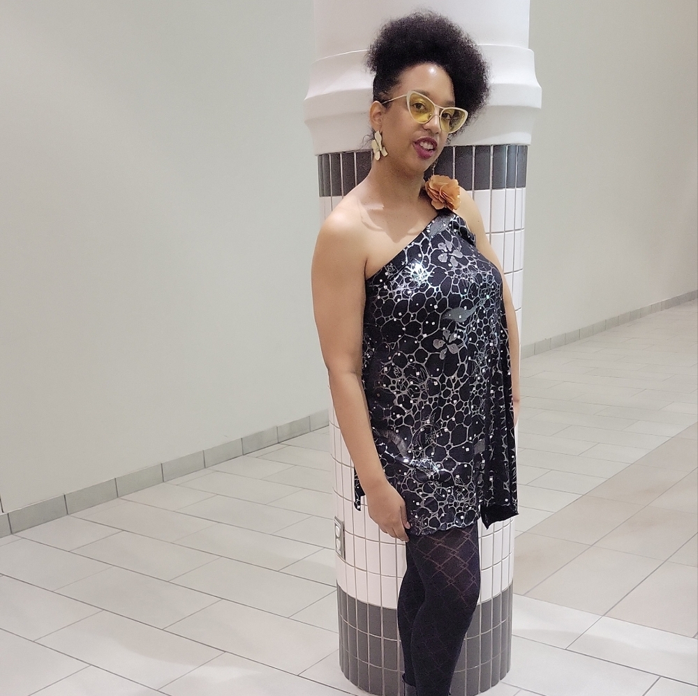 Black Soirée Tunic or Dress